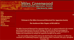 Desktop Screenshot of milesgreenwood.org